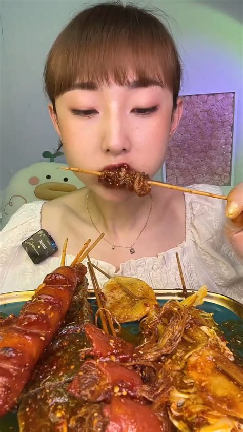 Cute Girl Eating Food Mukbang So Yummy Asmr 279 Food Cute Girl