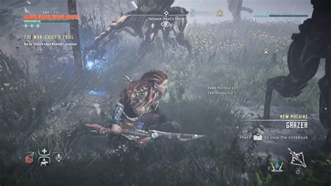 First Time Playing Hzd And This Thing Scared Me Rhorizon