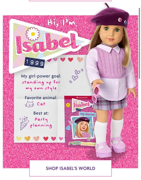 american girl takes fans back to the 90s with first ever twin characters isabel and nicki