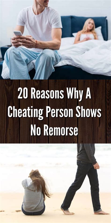 Are You Wondering Why A Cheating Person Shows No Remorse Perhaps Youve Been Cheated On And It