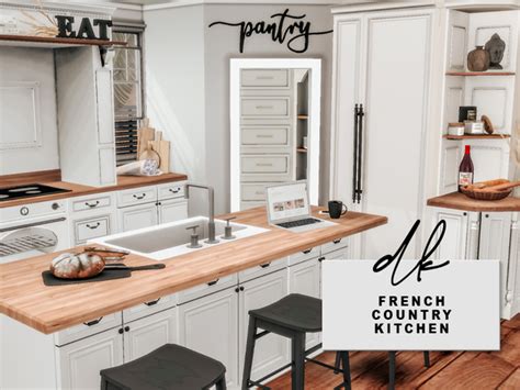 French Country Kitchen 5000 Follower T Pt 2 Dk Sims On