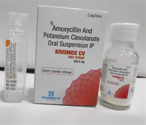 Amoxicillin Dry Syrup At Rs 5947 Pack In Ahmedabad Kivonyx Healthcare