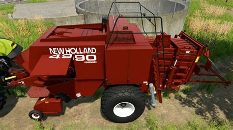 New Holland Hesston 4900 V 10 Farming Simulator 22 Mods