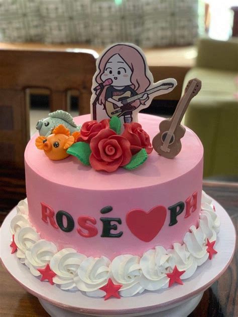 Featured in 6 ways to destroy. 190201 Birthday cake for Rosé