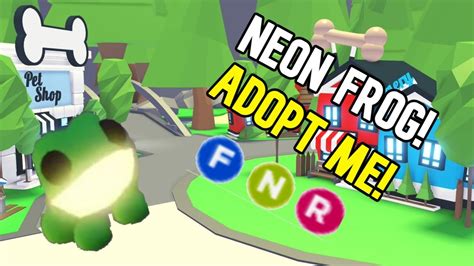 Neon Frog Adopt Me How To Get Really Good Pets For Free Youtube