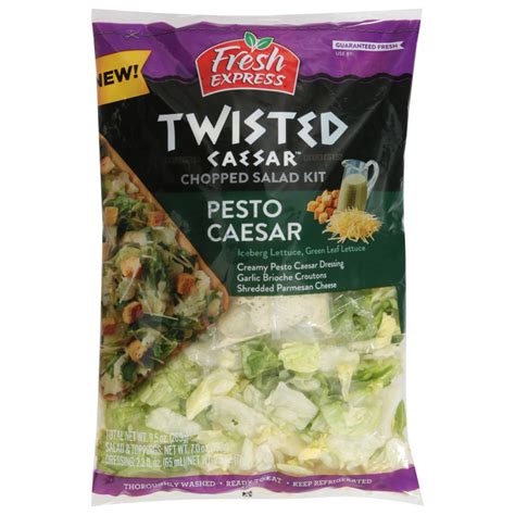 Save On Fresh Express Twisted Caesar Pesto Chopped Salad Kit Order Online Delivery Food Lion