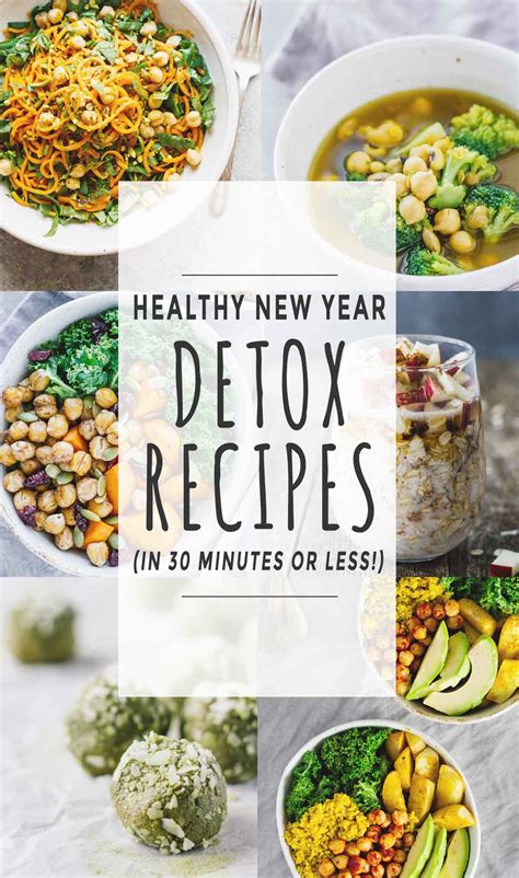 Healthy New Year Detox Recipes In 30 Minutes Or Less Jar Of Lemons
