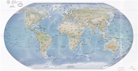 Gran Escala Del Mapa Pol Tico Detallado Del Mundo Con Alivio Y Hot Sex Picture