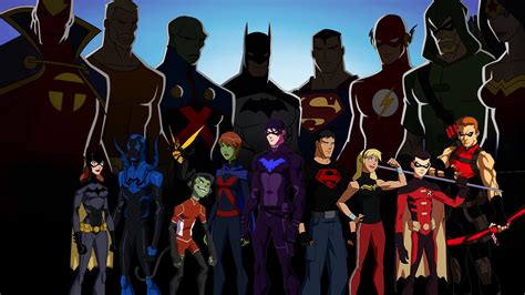 Young Justice Team Wallpaper
