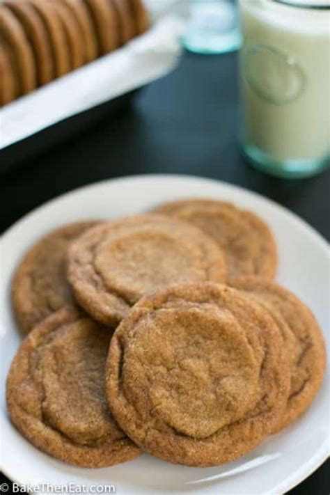 Soft Chewy Cinnamon Cookies Bake Then Eat