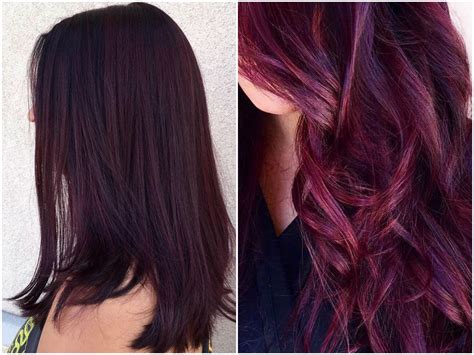 60 Burgundy Hair Color Ideas Maroon Deep Purple Plum