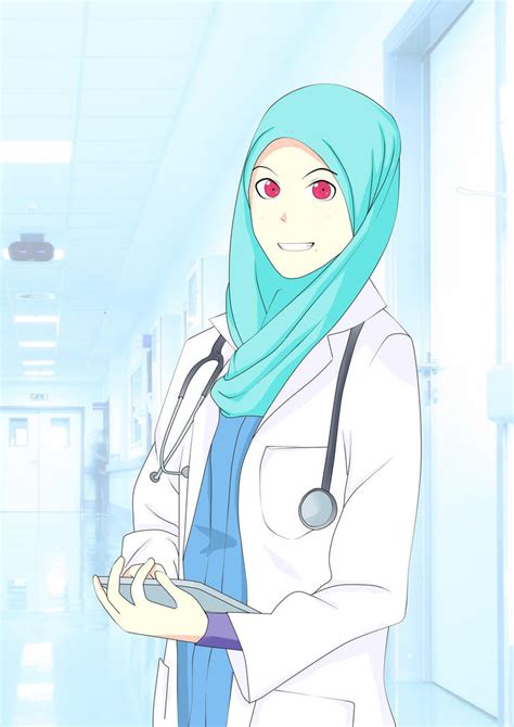 Top Gambar Kartun Nurse Muslimah Kumpulan Kartun