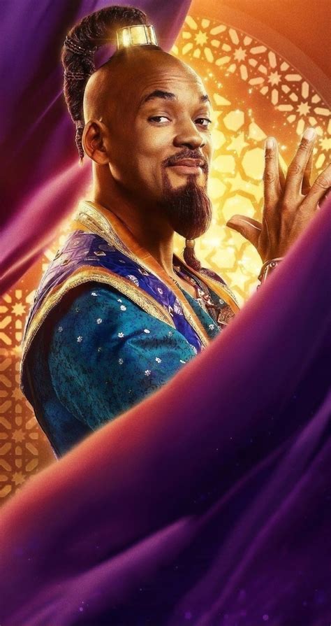 1080x2040 Will Smith As Genie In Aladdin Movie 1080x2040 Resolution Wallpaper Hd Movies 4k