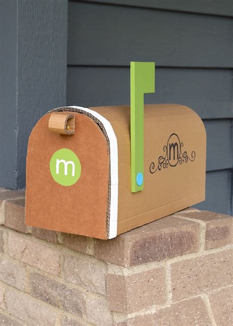 Ikat Bag Cardboard Mailbox