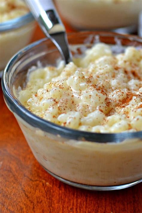 Easy Rice Pudding Recipe Recipe Easy Rice Pudding Recipes Rice Pudding Recipe