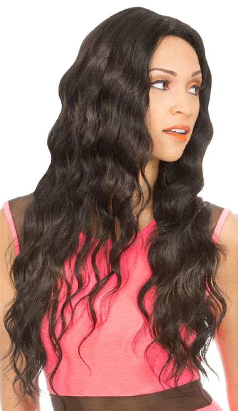 New Born Free 360 Weft Human Hair Weave Micro Beads Weft Silky Ocean Wave 18 Inch