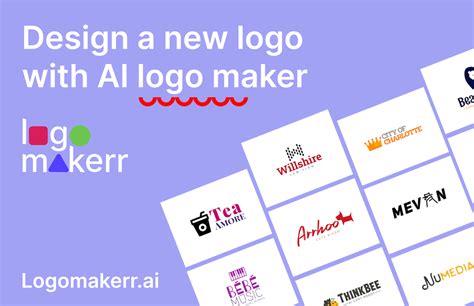 Free Logo Maker Create A Logo Online Logomakerr Ai