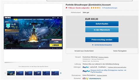 Well, if you search the internet for that, you will is buying fortnite account for sale safe? Deshalb sind Fortnite-Accounts gerade Hunderte von Euros ...