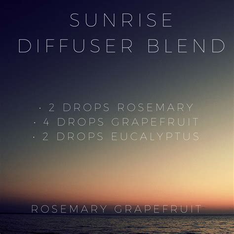 Sunrise Diffuser Blendwake Up To This Lovely Refreshing Diffuser