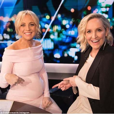 Pregnant Project Star Carrie Bickmore Flaunts Growing Bump In Pink Dress Daily Mail Online