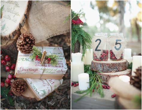 Wedding Ideas Rustic Winter Wedding