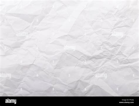 The Texture Of Crumpled Paper A4 Sheet Closeup Stock Photo Alamy