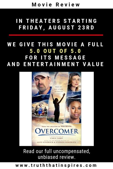 Want to be notified when this film is available on christian cinema? Overcomer | Faith based movies, Movies, Christian movies