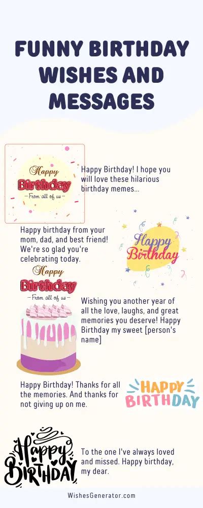 69 Funny Birthday Wishes And Messages