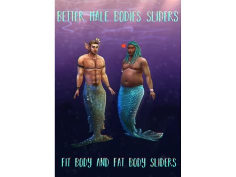 Better Male Bodies By Narci Cism Male Body Sims 4 Best Body Men
