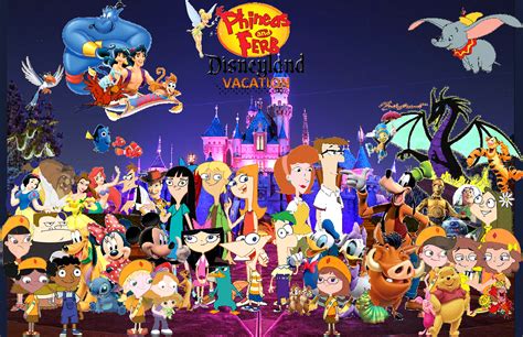 Phineas And Ferb Disneyland Vacation Phineas And Ferb Fanon Fandom
