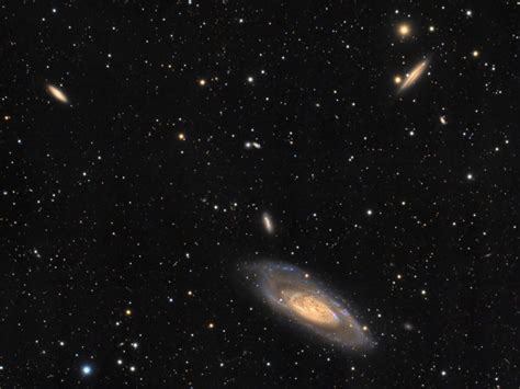 Canes Ii Galaxy Group Astrodoc Astrophotography By Ron Brecher