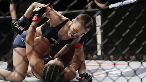 UFC 217 Results Rose Namajunas Crushes Joanna Jedrzejczyk To Win