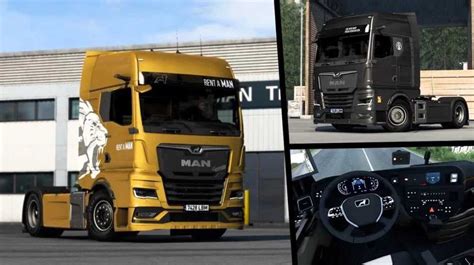 Man Tgx Gs New Generation Trailers V Ets Euro Truck Simulator Mods American