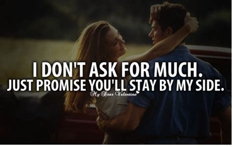 Stay By My Side Quotes Quotesgram