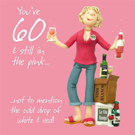 No one can be active for the whole life. Womans 60th Birthday Greeting Card One Lump or Two Range ...