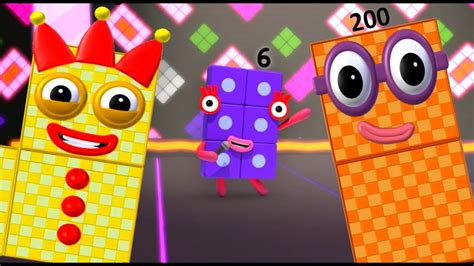 Six In Realy Mix Numberblocks Youtube