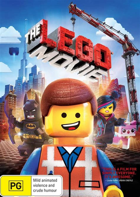 The LEGO Movie DVD Christopher Miller Phil Lord Chris Pratt Will