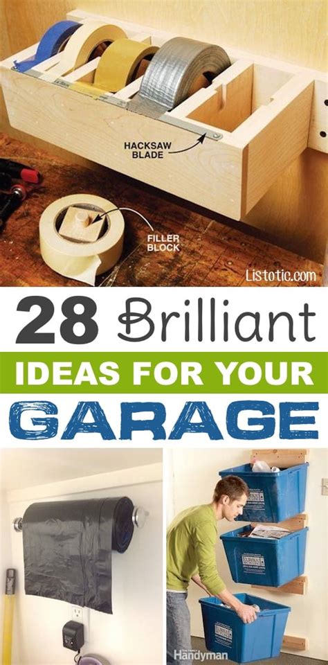 28 Brilliant Garage Organization Ideas In 2020 Garage