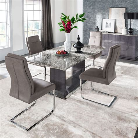 The Daily Muse Marble Dining Table Set Dining Table Marble Dining