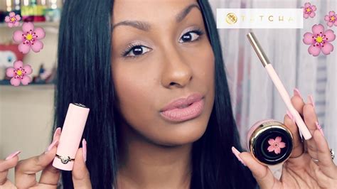 Tatcha Beauty A Cherry Blossom 🌸 Lip Collection Mo Makeup Mo Beauty Youtube