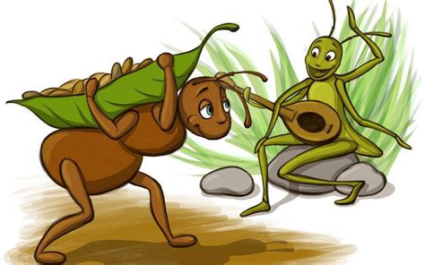 The Ant And The Grasshopper Shareamaze