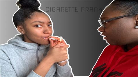 Cigarette Prank On Girlfriend Backfires Youtube