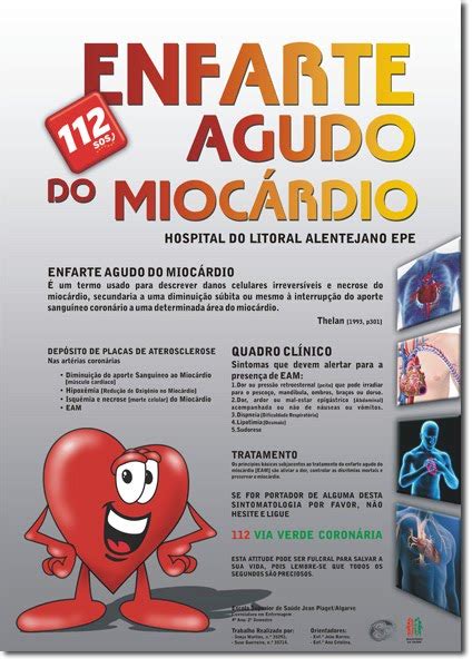 Um enfarte agudo do miocárdio (português europeu) ou infarto agudo do miocárdio (português brasileiro), vulgarmente denominado ataque cardíaco, ocorre quando a circulação de sangue para uma parte do coração é interrompida, causando lesões no músculo cardíaco. marcogrilodesign®: Enfarte Agudo do Miocárdio