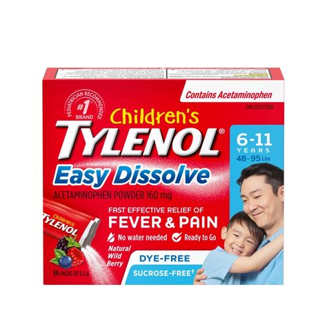 Childrens Tylenol Easy Dissolve Powder Tylenol
