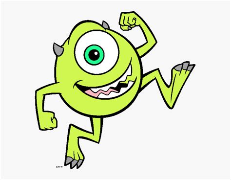 Mike Wazowski Clipart Mike Monsters Inc Clipart Hd Png Download