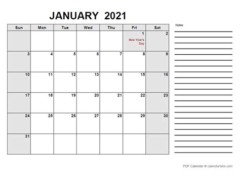 2021 Calendar With Ireland Holidays Pdf Free Printable Templates