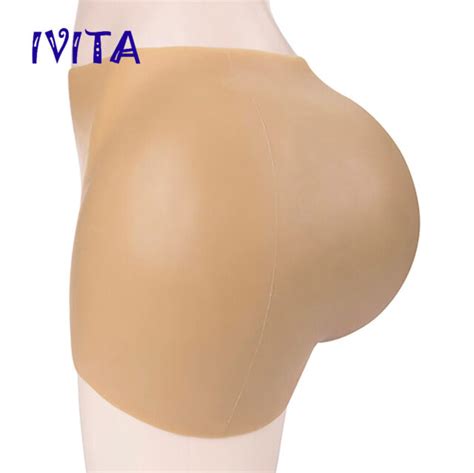 Full Silicone Padded Buttocks Hips Enhancer Body Shaper Smooth Pants M