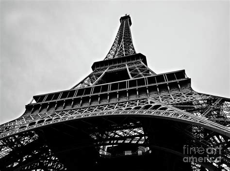 Close Up View Of The Eiffel Tower From Underneath Photograph By