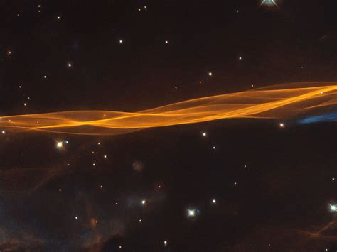 Hubble Captures The Remains Of A Dead Star A Gorgeous Orange Space