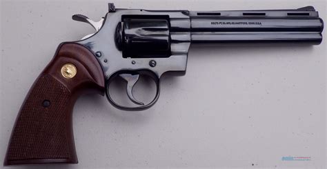 Colt Python 357 Magnum 1978 6 Inch Blue Nib For Sale